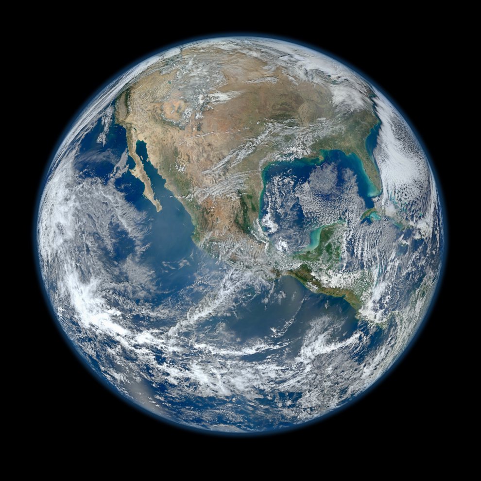 Earth - The western hemisphere Blue Marble 2012_VIIRS instruments aboard NASA's Suomi NPP satellite_6760135001_14c59a1490_o_990w