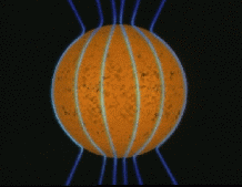 sun_Magnetic-Field-Lines-Tangle-as-Sun-Rotates_SOHO(ESA+NASA)_2009-NESTA+mods-by-UCAR_01