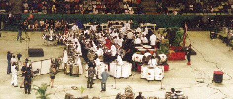 Skiffle Bunch performing Pan by Storm